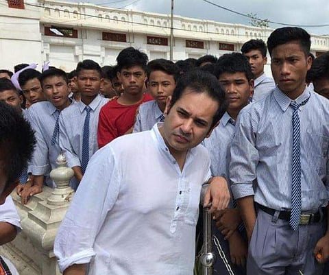 Tripura Congress leader Pradyot Kishore Manikya Debbarman (Photo | Facebook)