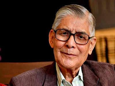 Hindi author Ganga Prasad Vimal.