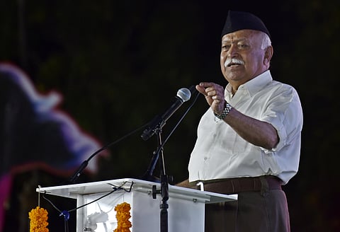 RSS chief Mohan Bhagwat (Photo | Vinay Madapu, EPS