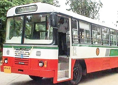 APSRTC bus image used for representation