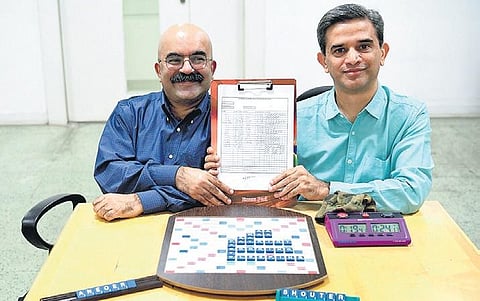 M Shankar Prasad (left) and Suchindra Potnis   Pic: Meghana Sastry