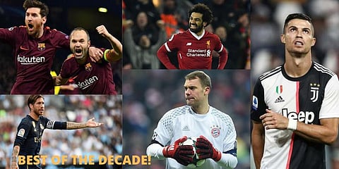 Messi and Ronaldo of course but who else made it to our football team of the decade?