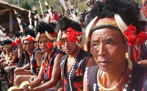 Image of tribals in Nagaland used for representational purpose. (Photo|Hemanta Singha/EPS)