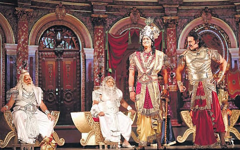 This version of the epic will be narrated by Dharti Mata, played by renowned TV actor Meghna Malik.