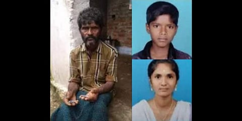 On that fateful day, Nivedha (18) and Ramanathan (15) were sleeping at their aunt Sivakami's house in Nadur. They had lost their mother seven years ago after she fell from a building in Mettupalayam. (Photo | EPS)