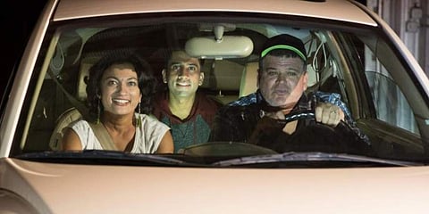 A still from the film 'Babru'.
