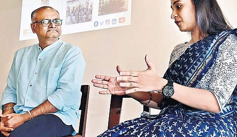 IRS officer Nandini Nair was the guest speaker  P Jawahar