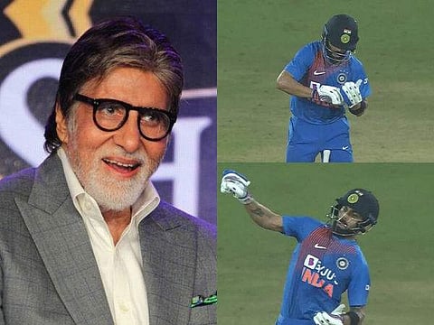 Bachchan congratulated Virat Kohli on winning the T20I match from West Indies in the funniest way possible.