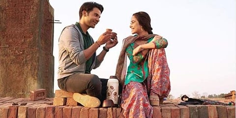 A still from Rajkummar Rao-Nushrat starrer 'Turram Khan' which was renamed from as 'Chhalaang'. (Photo | Instagram)