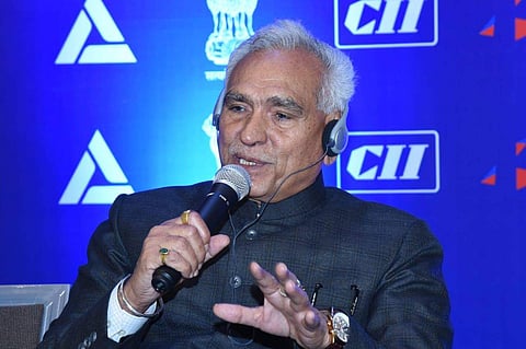 Minister of State for Commerce and Industry CR Chaudhary. (Photo| Facebook/ CR Chaudhary)