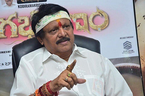 Veteran Telugu film director Kodi Ramakrishna (Photo | Twitter)
