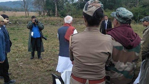 One of the photographs tweeted by Rahul Gandhi. (Photo | Twitter/RahulGandhi)