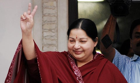 Late former TN CM Jayalalithaa. 