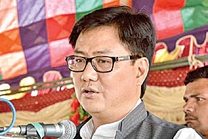 Union minister Kiren Rijiju (File Photo)