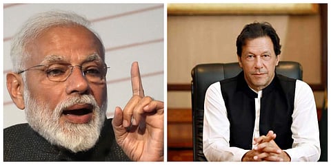 PM Narendra Modi and Imran Khan. (File | PTI)