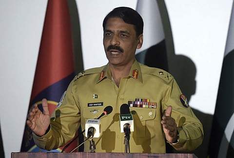 Pakistan's army spokesman Maj. Gen. Asif Ghafoor . (File photo |AP)