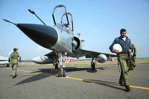 A Mirage 2000 fighter jet that was used by the IAF for the Balakot offensive (File photo |  Jipson Sikhera/EPS)