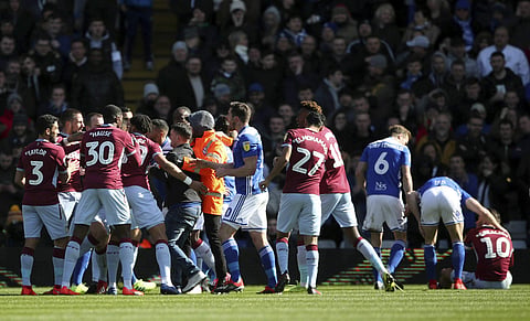 Birmingham fan Paul Mitchell was jailed for 14 weeks | AP