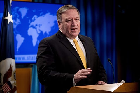 Secretary of State Mike Pompeo (Photo | AP)