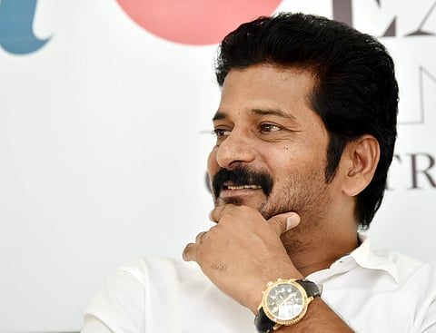 Revanth Reddy. (Photo | R.Satish Babu/ EPS)