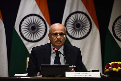 Vijay Gokhale, Foreign Secretary . (Express Photo | Parveen Negi.)