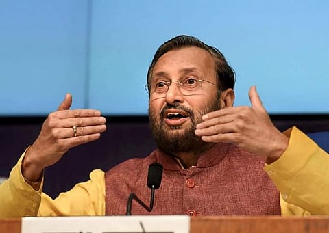 Union Minister of Human Resource Development Prakash Javdekar said that people had high hopes from Kejriwal when the Aam Aadmi Party came to power but he has failed the people of Delhi. Prakash Javadekar​​​​​​​ (File| PTI)