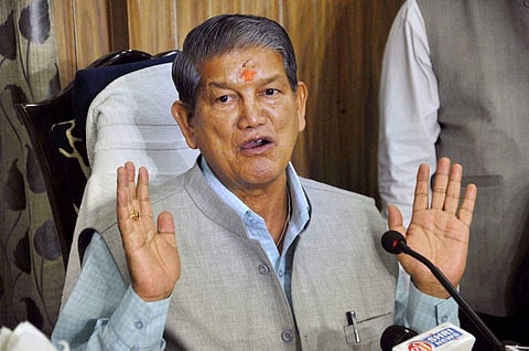 Former Uttrakhand Chief Minister Harish Rawat 