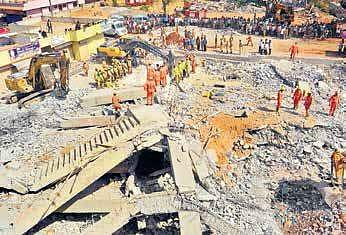 Dharwad building collapse mishap comes down hard on officials