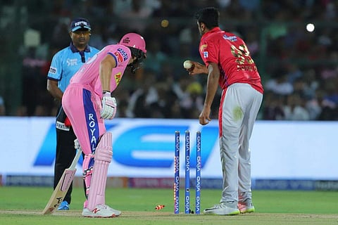 IPL 2019: Ravichandran Ashwin mankads Jos Buttler