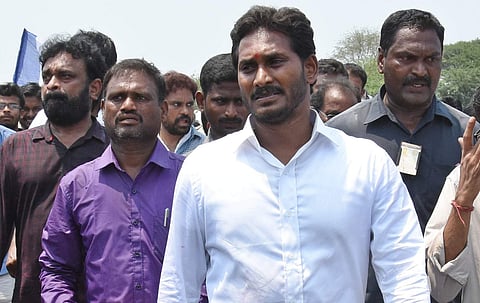 YSR Congress chief YS Jagan Mohan Reddy (EPS| P Ravindra Babu)