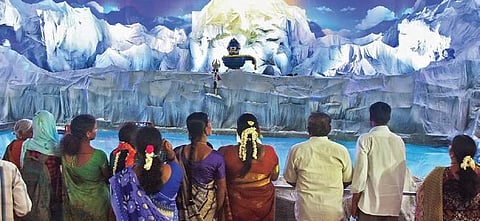 This year’s theme is Mount Kailash-Manasarovar  Ashwin Prasath