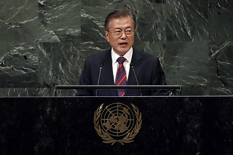 South Korea's President Moon Jae-in. (Photo | AP)