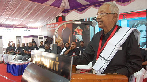 Dravidar Kazhagam President K Veeramani  (File Photo | EPS)