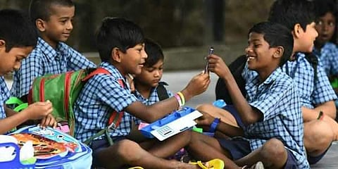 Child Rights Commission has instructed tight uniforms, tie, shoes and other restrictions should not be held compulsory during this period (File Photo | EPS)