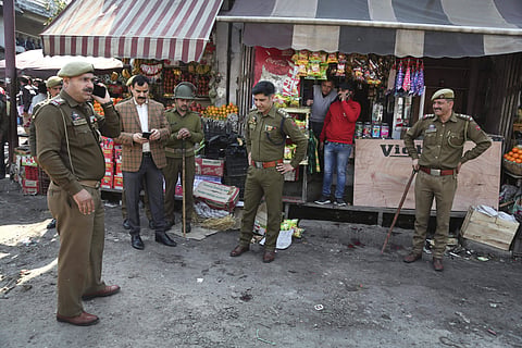 Two persons were killed and 31 others were injured by the grenade blast. (Photo| AP)