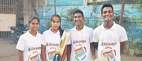 Nagalakshmi, Monisha, Suryaprakash and Paulraj  | Express