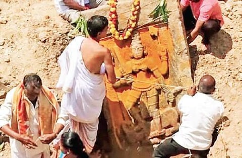 The idol belongs to the era of the Ganga dynasty which ruled the region from 350 AD to 1000 AD  | Express