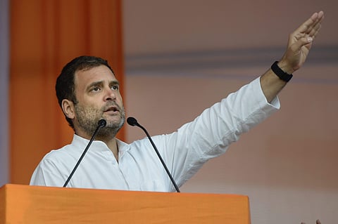 Congress President Rahul Gandhi. (Photo | PTI)