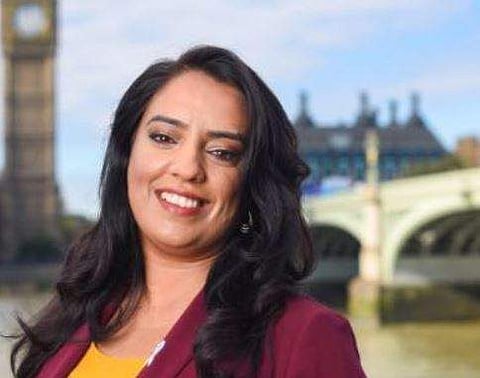 Pakistani origin member of British Parliament Naz Shah. (Facebook Photo)