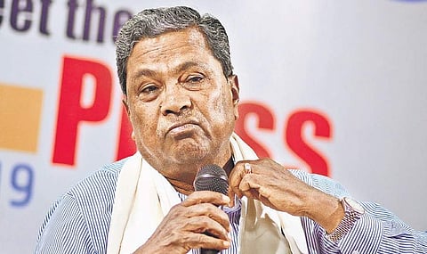 Chief Minister Siddaramaiah 
