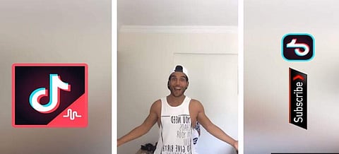 YouTube Screengrab of a Tik Tok video.