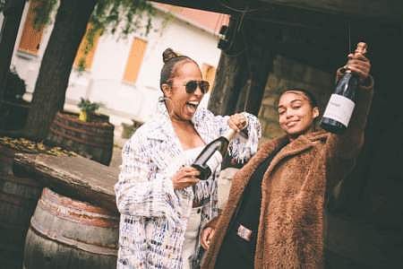 TV host Steve Harvey's daughter Lori and his wife Marjorie on vacation. (Photo | Instagram)