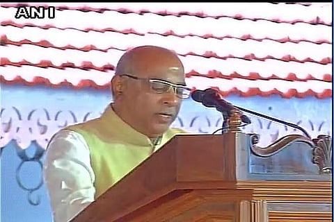 Manohar Ajgaonkar quit the Maharashtrawadi Gomantak Party on March 27 and joined the ruling BJP. (File | ANI)