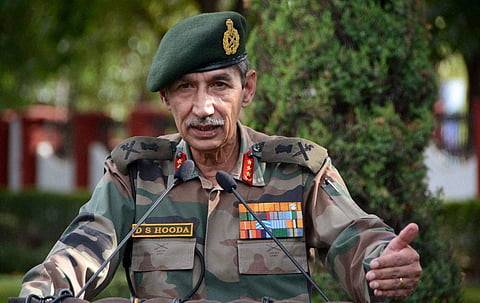 Lt Gen (Retd) DS Hooda (Photo | PTI)