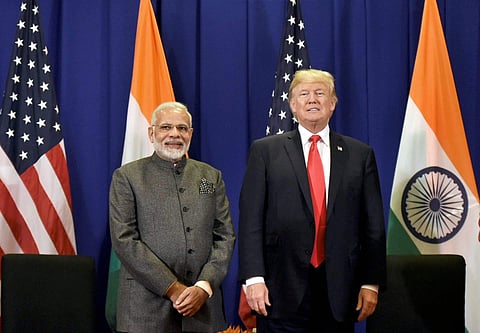Prime Minister Narendra Modi and US President Donald Trump (File Photo | PTI)
