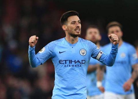 David Silva of Manchester City (Twitter Photo)