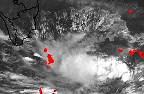 Latest image of Cyclone Fani as per IMD website.