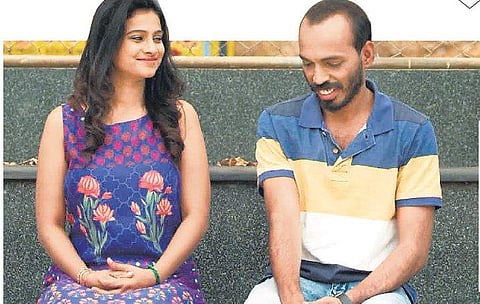 Raj B Shetty and  Kavitha Gowda