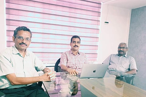 Founders of Kochi-based Prudent Technologies Pvt Ltd