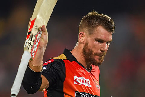 David Warner. (Photo | PTI)